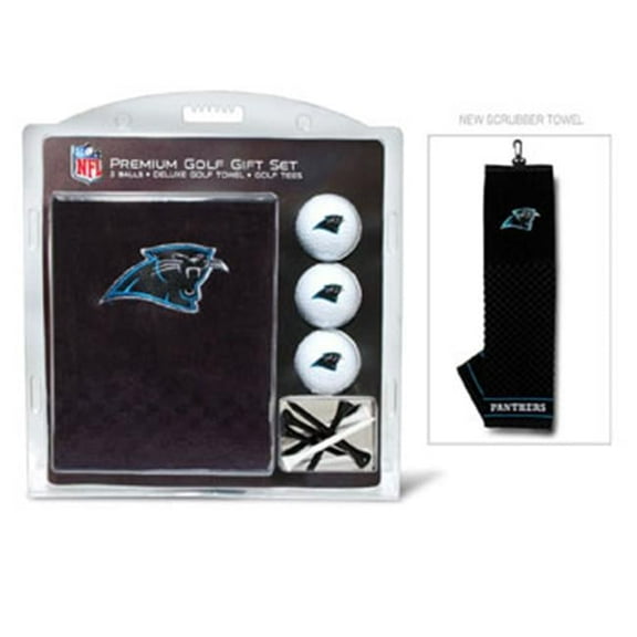 Carolina Panthers Embroidered Towel Gift Set