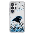 thumbnail image 1 of Carolina Panthers Galaxy Clear Case with Confetti Design, 1 of 6