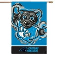 thumbnail image 1 of Carolina Panthers Justin Patten House Flag, 1 of 1