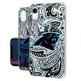 thumbnail image 1 of Carolina Panthers iPhone Clear Paisley Design Case, 1 of 5