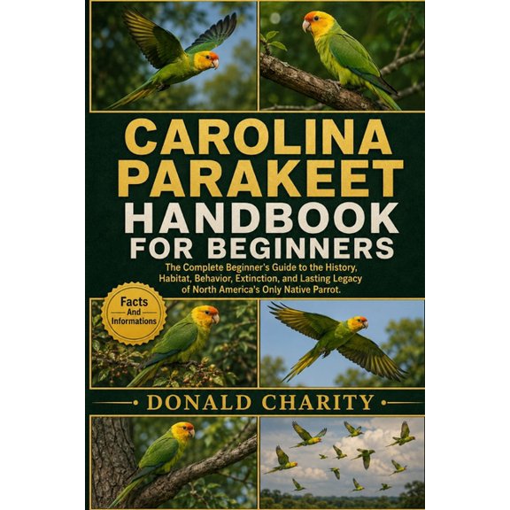 Carolina Parakeet Handbook for Beginners: The Complete Beginner's Guide to the History, Habitat, Behavior, Extinction, a, (Paperback)