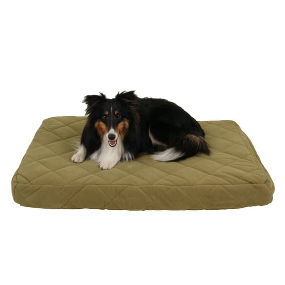 Carolina Pet Quilted Orthopedic Jamison Pet Bed - Sage, Small (012330)