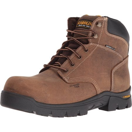 Carolina Shoe 6" Work Boot,14,D ,Tan,Composite,PR