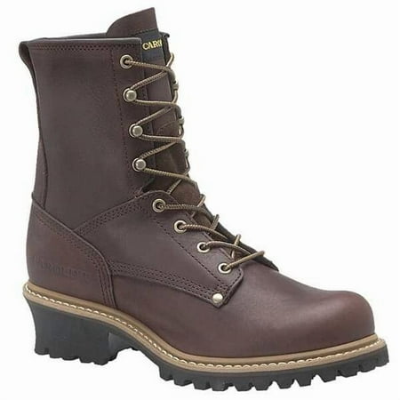 Carolina Shoe Logger Boot,D,12,Brown,PR 1821