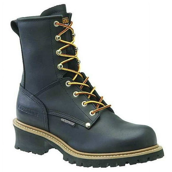 Carolina Shoe Logger Boot,D,11 1/2,Black,PR CA9823