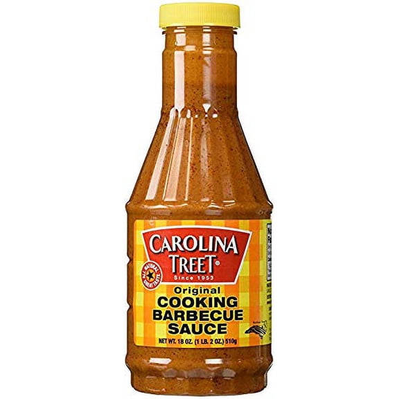 Carolina Treet Original Cooking Barbecue Sauce, 18 oz. Bottles (Pack of 3)