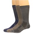 thumbnail image 1 of Carolina Ultimate Men's Crew Work Sock 3 Pair, Grey/Stone/Navy, Men's 9-13, 1 of 2