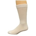 thumbnail image 1 of Carolina Ultimate Men's Non-Binding Ultra-Dri Crew Socks 2 Pair, White, Men's 9-13, 1 of 2