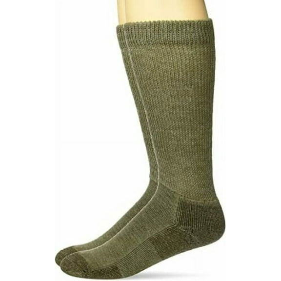 Carolina Ultimate Mens Socks, Non-Binding Merino Wool Boot Crew Socks, 1 Pair