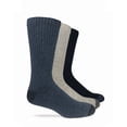 thumbnail image 1 of Carolina Ultimate Mens Socks, Outdoor Boot Ribbed Cushion Work Crew Socks, 3 Pair, 1 of 4