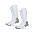 thumbnail image 1 of Carolina Ultimate Mens Ultra-Dri Steel Toe OTC Work Socks, White, (XL) Shoe Size 12-16, 2 Pair, 1 of 1