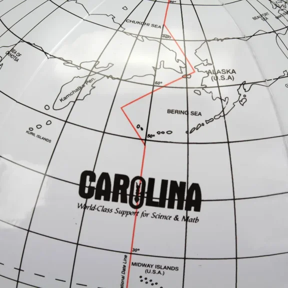 Carolina Writable Inflatable Globe, 12"