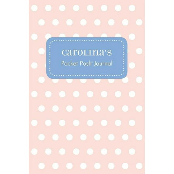 Carolina's Pocket Posh Journal, Polka Dot (Paperback)