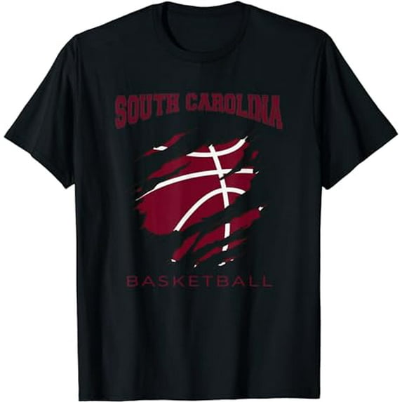 Carolinas Fan Apparel Hoops Gear South Carolina Basketball T-Shirt