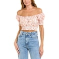 thumbnail image 1 of Caroline Constas womens  Cornelia Top, XXS, Pink, 1 of 3