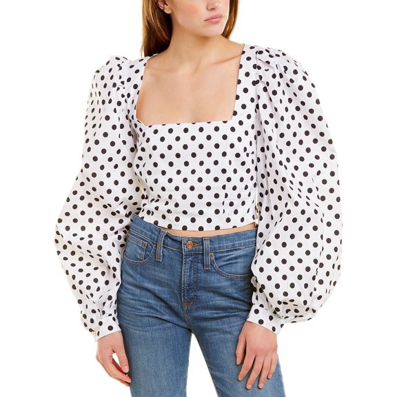 Caroline Constas womens  Elliot Top, XXS