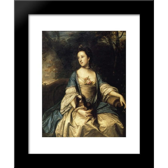 Caroline, Duchess of Marlborough 20x24 Framed Art Print by Reynolds, Joshua