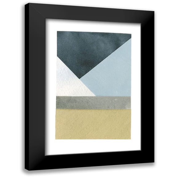 Caroline, Emma 11x14 Black Modern Framed Museum Art Print Titled - Mountain View Collage I