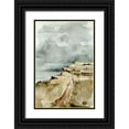 thumbnail image 1 of Caroline, Emma 11x14 Black Ornate Wood Framed with Double Matting Museum Art Print Titled - Rainy Coast II, 1 of 4