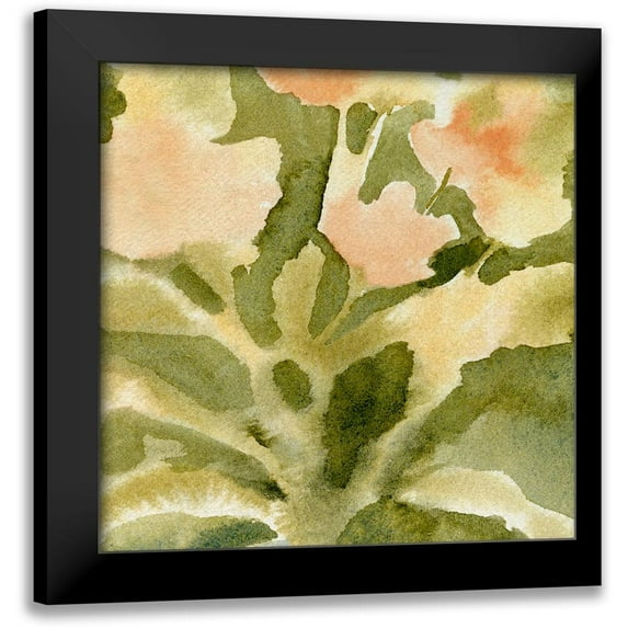 Caroline, Emma 12x12 Black Modern Framed Museum Art Print Titled - Sweet Bouquet II