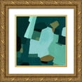 thumbnail image 1 of Caroline, Emma 12x12 Gold Ornate Wood Framed with Double Matting Museum Art Print Titled - Palette Abstract II, 1 of 4