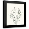 thumbnail image 1 of Caroline, Emma 12x14 Black Modern Framed Museum Art Print Titled - Delicate Sage Botanical V, 1 of 5