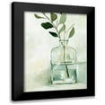 thumbnail image 1 of Caroline, Emma 12x14 Black Modern Framed Museum Art Print Titled - Eucalyptus Branch Still Life I, 1 of 5