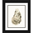 thumbnail image 1 of Caroline, Emma 12x14 Black Ornate Wood Framed with Double Matting Museum Art Print Titled - Neutral Oyster Study I, 1 of 4