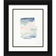 thumbnail image 1 of Caroline, Emma 12x14 Black Ornate Wood Framed with Double Matting Museum Art Print Titled - Sea Glass Color Studies III, 1 of 4
