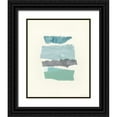 thumbnail image 1 of Caroline, Emma 12x14 Black Ornate Wood Framed with Double Matting Museum Art Print Titled - Seaside Color Study II, 1 of 4