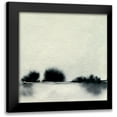 thumbnail image 1 of Caroline, Emma 15x15 Black Modern Framed Museum Art Print Titled - Ink Bloom Landscape I, 1 of 5