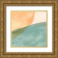 thumbnail image 1 of Caroline, Emma 15x15 Gold Ornate Wood Framed with Double Matting Museum Art Print Titled - Pastel Color Study III, 1 of 4