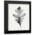 thumbnail image 1 of Caroline, Emma 15x18 Black Modern Framed Museum Art Print Titled - Smoky Oak Leaf II, 1 of 5