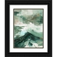 thumbnail image 1 of Caroline, Emma 15x18 Black Ornate Wood Framed with Double Matting Museum Art Print Titled - Crashing II, 1 of 4