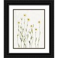 thumbnail image 1 of Caroline, Emma 15x18 Black Ornate Wood Framed with Double Matting Museum Art Print Titled - White Antique Daisies I, 1 of 4