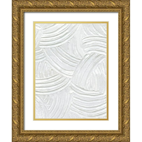 Caroline, Emma 15x18 Gold Ornate Wood Framed with Double Matting Museum Art Print Titled - Sandstone Grooves I