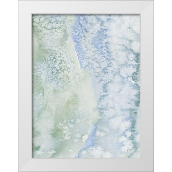 Caroline, Emma 15x18 White Modern Wood Framed Museum Art Print Titled - Sea Salt Reverie I