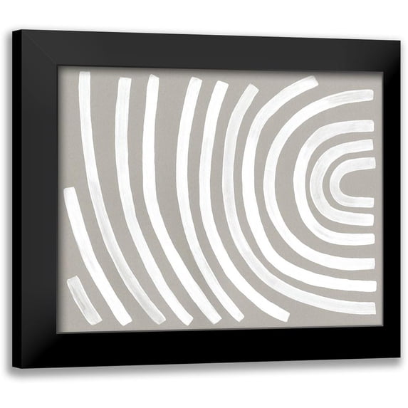 Caroline, Emma 18x15 Black Modern Framed Museum Art Print Titled - Broken Rainbow I