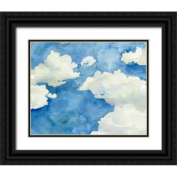 Caroline, Emma 18x15 Black Ornate Wood Framed with Double Matting Museum Art Print Titled - California Sky II