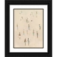 thumbnail image 1 of Caroline, Emma 19x24 Black Ornate Wood Framed with Double Matting Museum Art Print Titled - Beach Goer I, 1 of 4