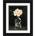 thumbnail image 1 of Caroline, Emma 19x24 Black Ornate Wood Framed with Double Matting Museum Art Print Titled - Dark Rose Arrangement I, 1 of 4