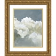 thumbnail image 1 of Caroline, Emma 19x24 Gold Ornate Wood Framed with Double Matting Museum Art Print Titled - Big Clouds II, 1 of 4