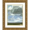 thumbnail image 1 of Caroline, Emma 19x24 Gold Ornate Wood Framed with Double Matting Museum Art Print Titled - Great Plains Sky II, 1 of 4