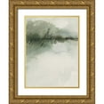 thumbnail image 1 of Caroline, Emma 19x24 Gold Ornate Wood Framed with Double Matting Museum Art Print Titled - Scripted Landscape II, 1 of 4