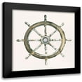 thumbnail image 1 of Caroline, Emma 20x20 Black Modern Framed Museum Art Print Titled - At the Helm I, 1 of 5