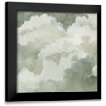thumbnail image 1 of Caroline, Emma 20x20 Black Modern Framed Museum Art Print Titled - Quiet Clouds II, 1 of 5