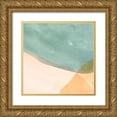 thumbnail image 1 of Caroline, Emma 20x20 Gold Ornate Wood Framed with Double Matting Museum Art Print Titled - Pastel Color Study IV, 1 of 4