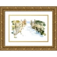 thumbnail image 1 of Caroline, Emma 24x17 Gold Ornate Wood Framed with Double Matting Museum Art Print Titled - Beach Impressions I, 1 of 4