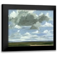 thumbnail image 1 of Caroline, Emma 24x20 Black Modern Framed Museum Art Print Titled - Great Plains Sky I, 1 of 5