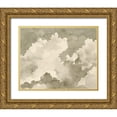 thumbnail image 1 of Caroline, Emma 24x20 Gold Ornate Wood Framed with Double Matting Museum Art Print Titled - Antique Sky I, 1 of 4